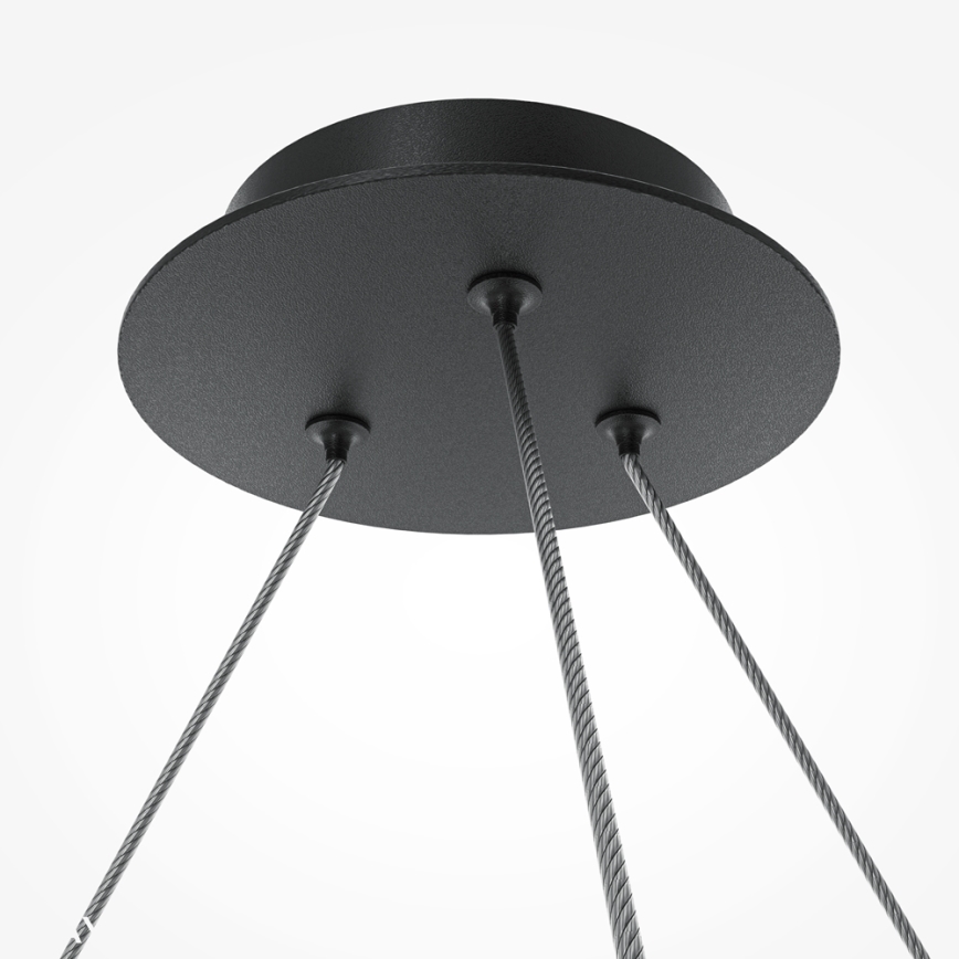Maytoni MOD317PL-06B - Hanglamp aan een koord BALANCE 6xG9/40W/230V zwart