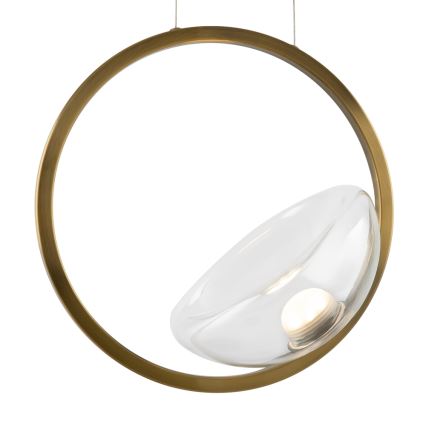 Maytoni MOD327PL-L5BS3K - LED Hanglamp aan een koord LUNARE LED/5W/230V goud