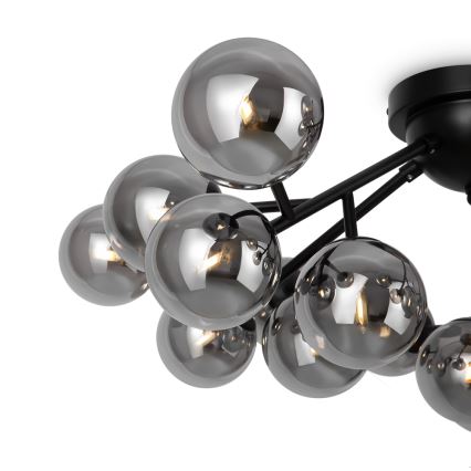 Maytoni MOD545CL-20B - Bevestigde hanglamp DALLAS 20xG9/28W/230V zwart