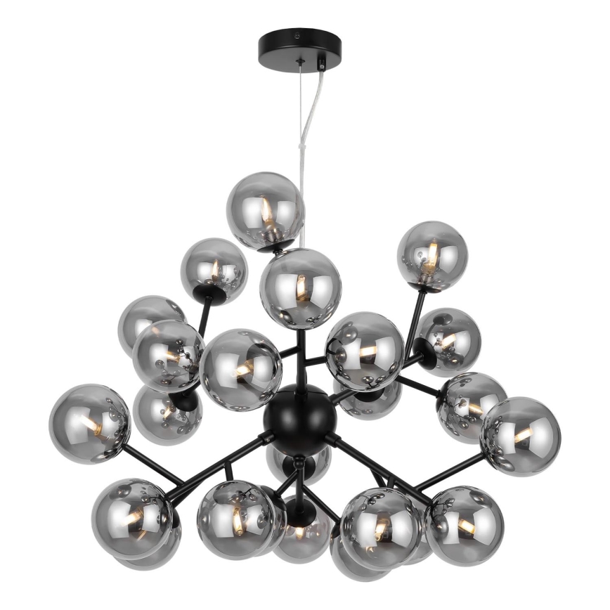 Maytoni MOD545PL-24B - Hanglamp aan een koord DALLAS 24xG9/28W/230V zwart