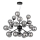 Maytoni MOD545PL-24B - Hanglamp aan een koord DALLAS 24xG9/28W/230V zwart