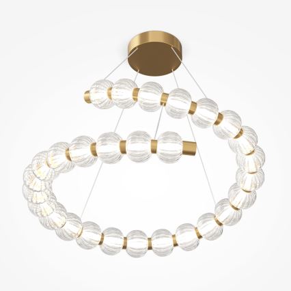 Maytoni MOD555PL-L35G3K - LED Hanglamp aan een koord AMULET LED/40W/230V 3000K goud