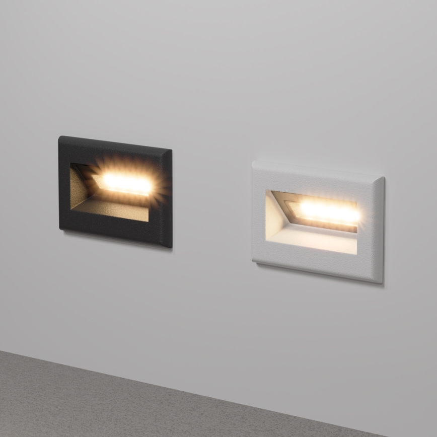 Maytoni O045SL-L3W3K - Ingebouwde LED Lamp voor buiten BOSCA LED/3W/230V 3000K IP65 wit