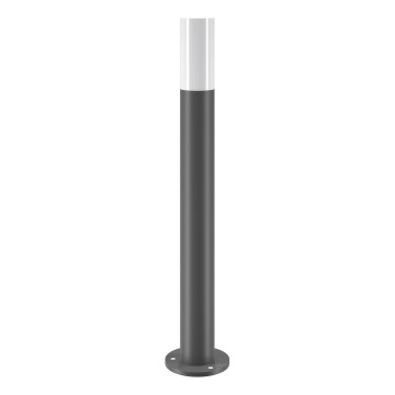 Maytoni O418FL-01GR1 - Buitenlamp WILLIS 1xE27/60W/230V 80 cm IP54 antraciet