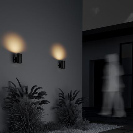 Maytoni O419WL-01B - Buitenwandlamp RANDO 1xE27/60W/230V IP54 zwart