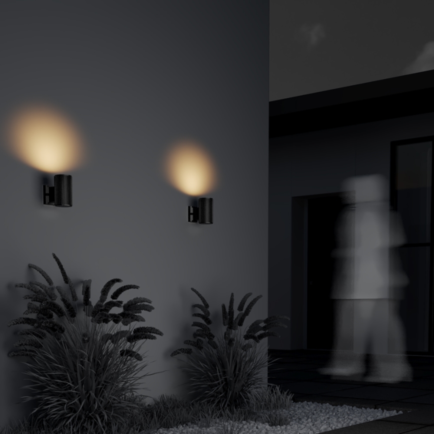 Maytoni O419WL-01B - Buitenwandlamp RANDO 1xE27/60W/230V IP54 zwart