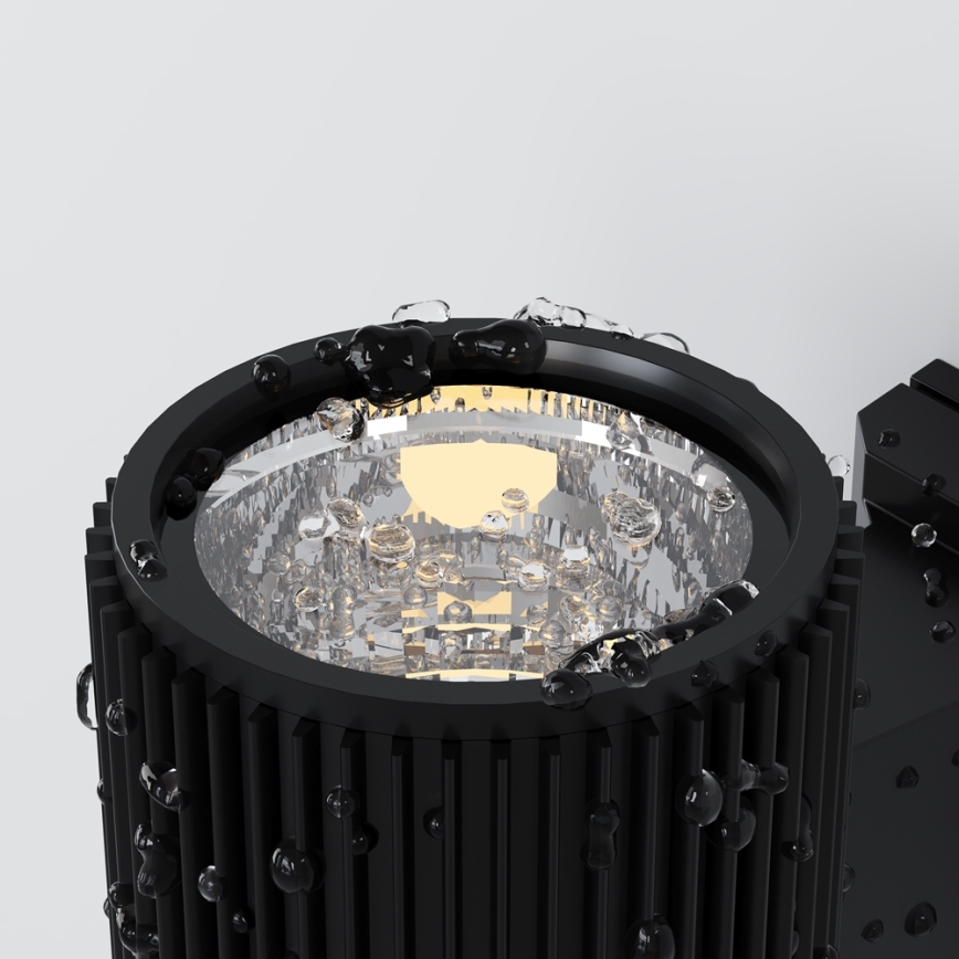 Maytoni O419WL-01B - Buitenwandlamp RANDO 1xE27/60W/230V IP54 zwart