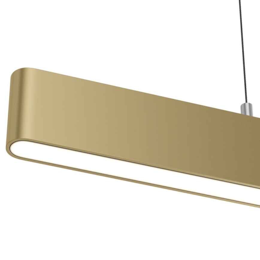 Maytoni P010PL-L23G3K - LED Hanglamp aan een koord STEP LED/23W/230V 3000K 91 cm goud
