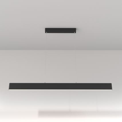 Maytoni P010PL-L30B4K - LED Hanglamp aan een koord STEP LED/30W/230V 4000K 118,5 cm zwart