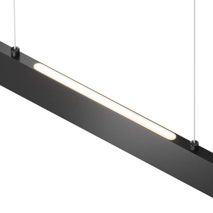 Maytoni P010PL-L30B4K - LED Hanglamp aan een koord STEP LED/30W/230V 4000K 118,5 cm zwart