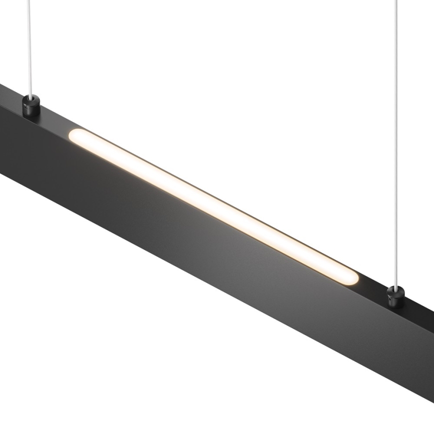 Maytoni P010PL-L30B4K - LED Hanglamp aan een koord STEP LED/30W/230V 4000K 118,5 cm zwart