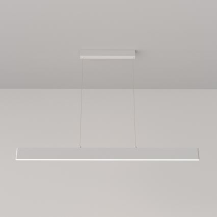 Maytoni P010PL-L30W4K - LED Hanglamp aan een koord STEP LED/30W/230V 4000K 118,5 cm wit