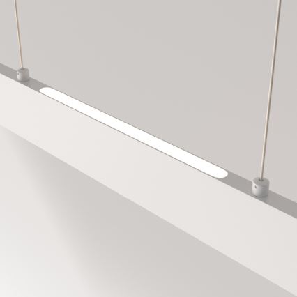 Maytoni P010PL-L30W4K - LED Hanglamp aan een koord STEP LED/30W/230V 4000K 118,5 cm wit