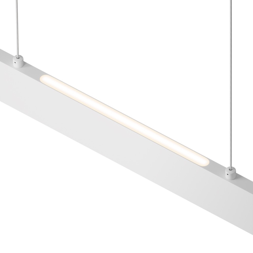 Maytoni P010PL-L30W4K - LED Hanglamp aan een koord STEP LED/30W/230V 4000K 118,5 cm wit