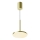 Maytoni P076PL-L12W3K-BS - LED Hanglamp aan een koord PLATO LED/12W/230V 3000K goud