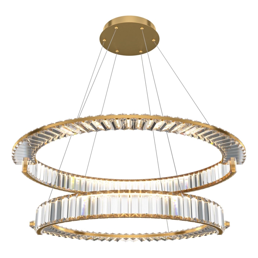 Maytoni P097PL-L90G4K - LED Hanglamp aan een koord KRONE LED/90W/230V CRI 90 diameter 80,5 cm goud
