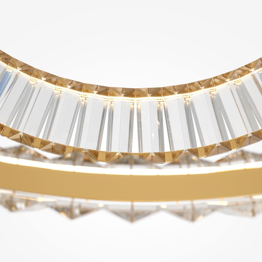 Maytoni P097PL-L90G4K - LED Hanglamp aan een koord KRONE LED/90W/230V CRI 90 diameter 80,5 cm goud