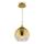 Maytoni P140-PL-110-1-G - Hanglamp aan een koord FERMI 1xE27/60W/230V goud