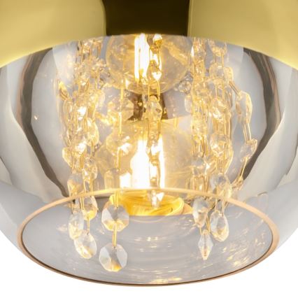 Maytoni P140-PL-110-1-G - Hanglamp aan een koord FERMI 1xE27/60W/230V goud