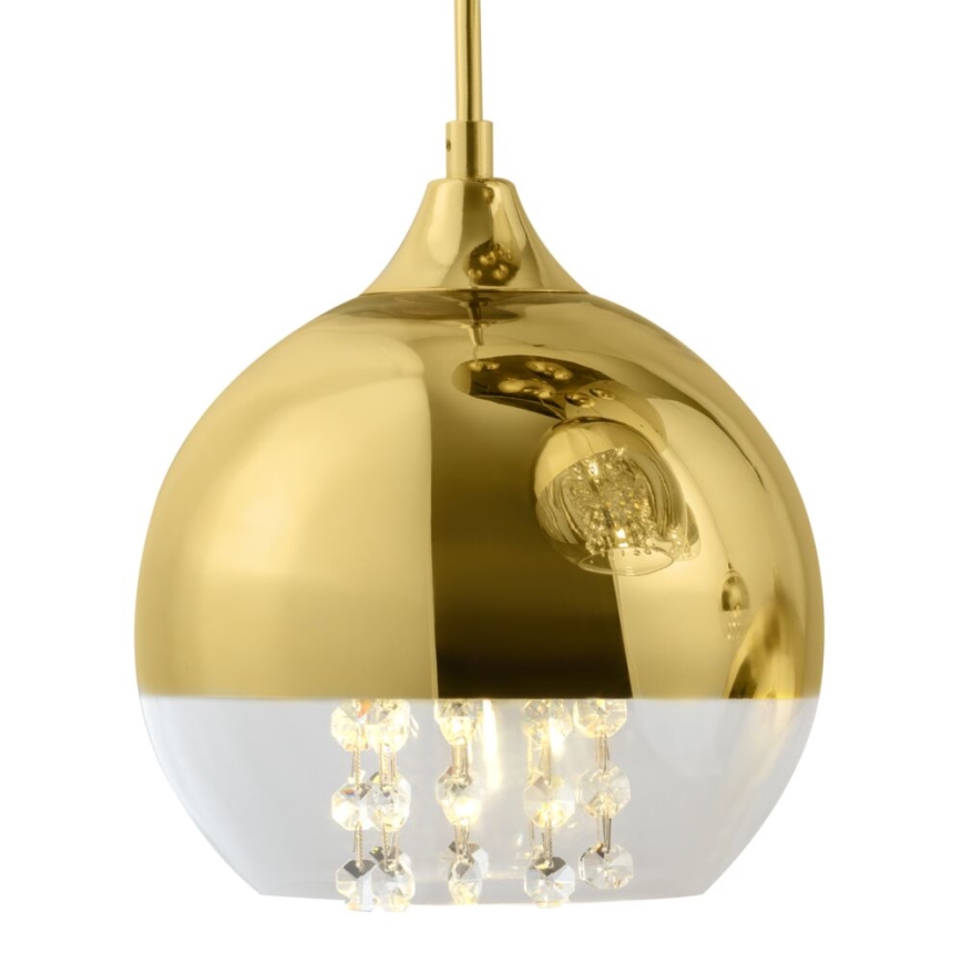Maytoni P140-PL-170-5-G - Hanglamp aan een koord FERMI 5xE27/60W/230V goud
