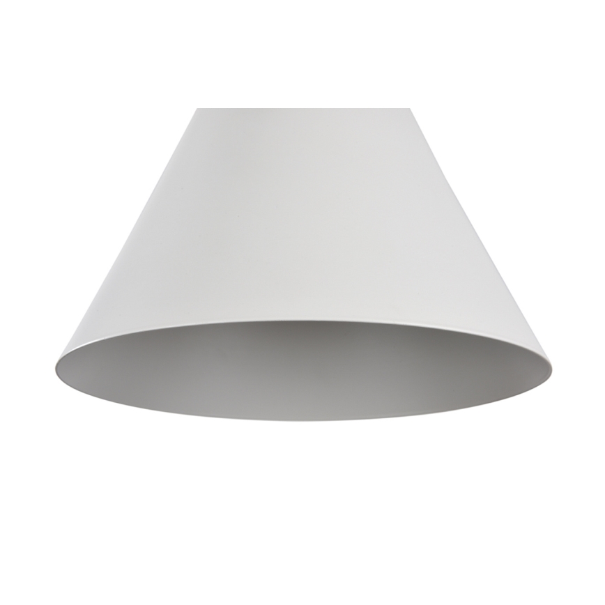 Maytoni P359-PL-01-W - Hanglamp aan een koord BICONES 1xE27/60W/230V diameter 22 cm wit/beige