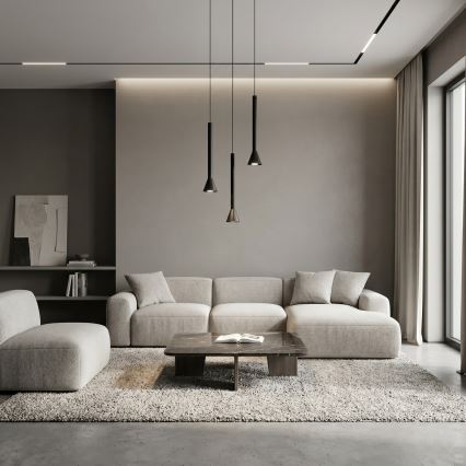 MAZZO hanglamp aan kabel 3xGU10/8W/230V zwart
