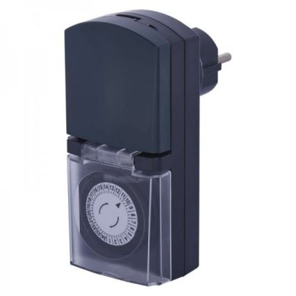 Buiten mechanische tijdschakelaar SCHUKO IP44