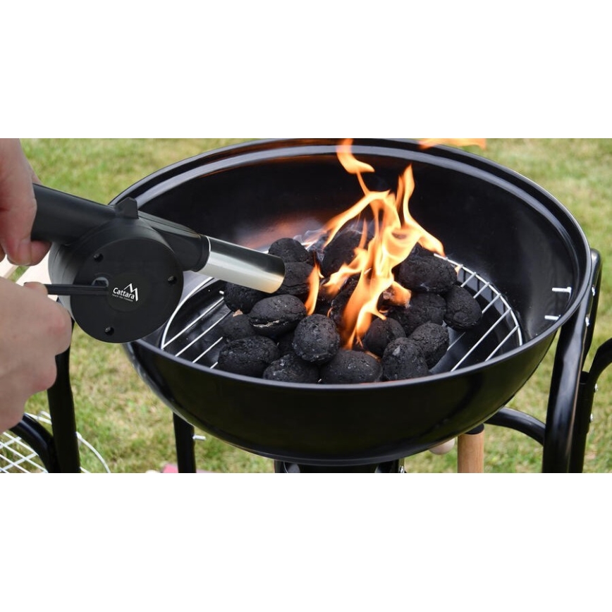 Mechanische grillbalg zwart