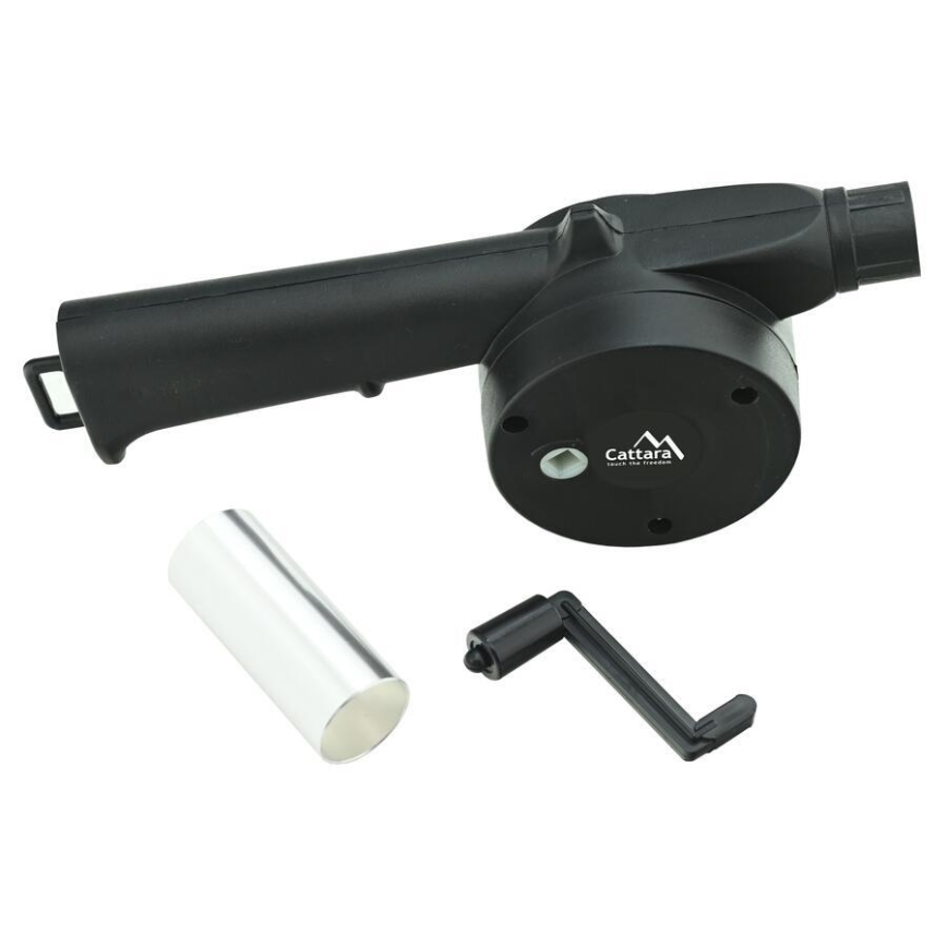 Mechanische grillbalg zwart