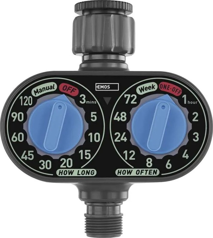 Mechanische irrigatietimer met 1 uitgang
