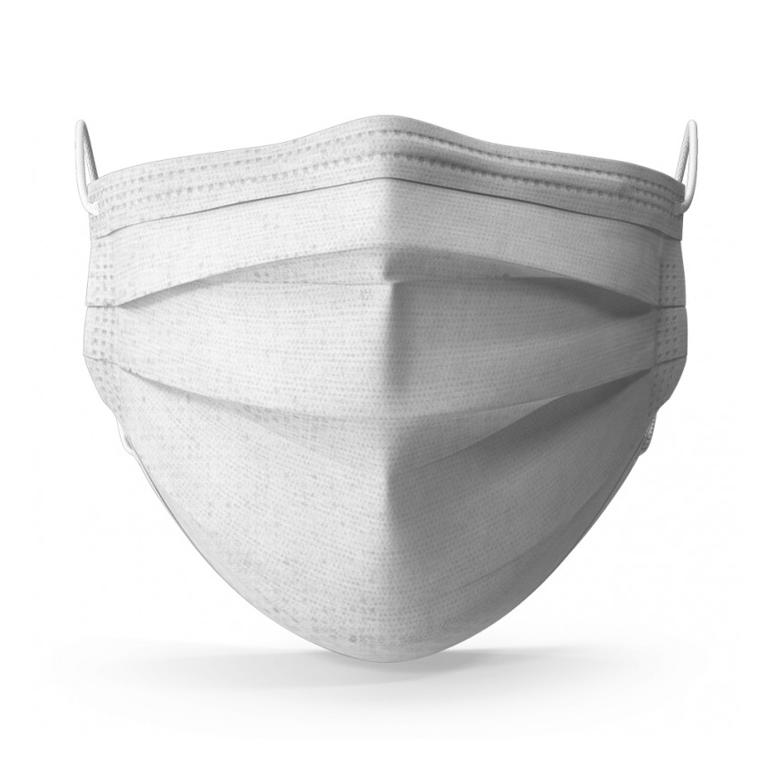 Mediroc - Beschermend masker / gezichtsmasker MEDICAL 3 lagen, BFE 98% 50stuks
