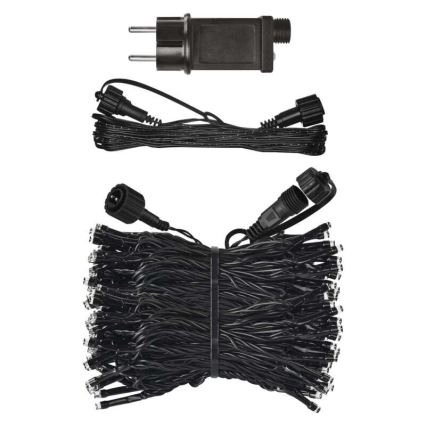 Meerdere kleuren LED Kerst buitenketting 100x LED / 15m IP44