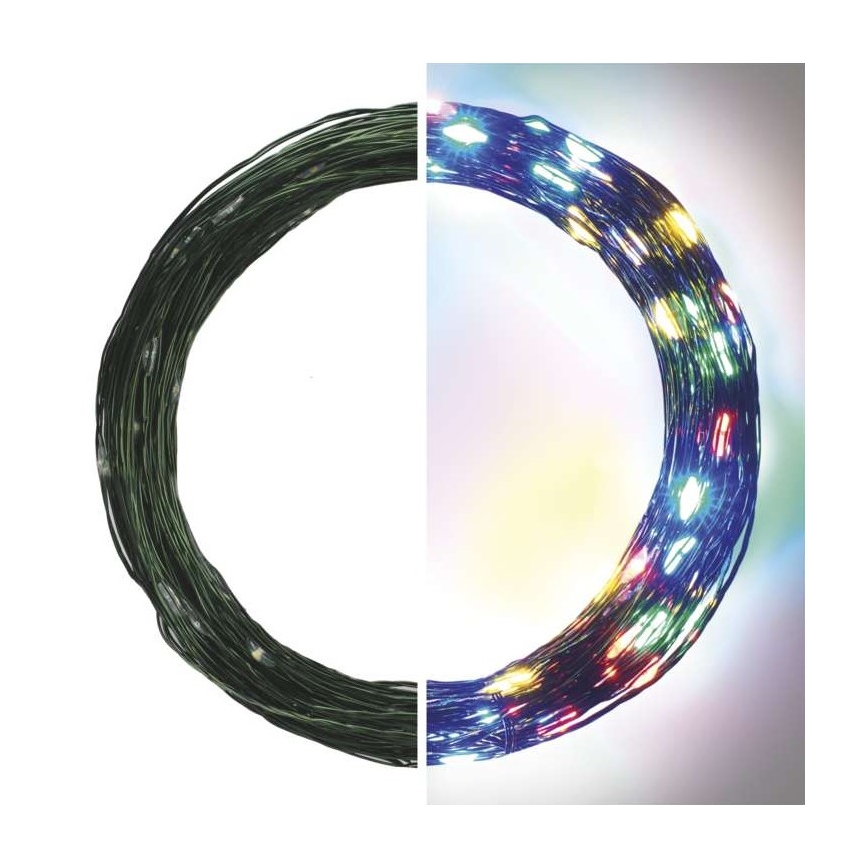 Meerdere kleuren LED Kerst buitenketting 150x LED / 20m IP44