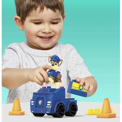 Mega Bloks - Bouwpakket voor kinderen Paw patrol Chase's auto