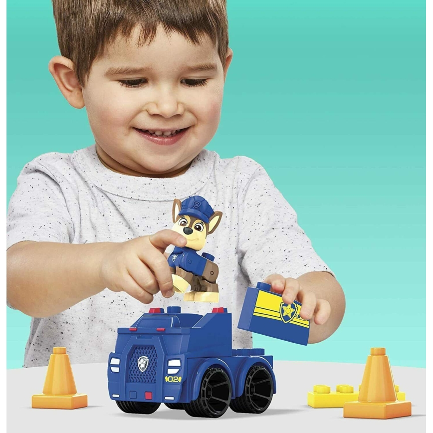 Mega Bloks - Bouwpakket voor kinderen Paw patrol Chase's auto
