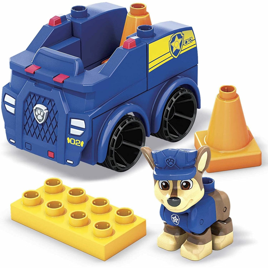 Mega Bloks - Bouwpakket voor kinderen Paw patrol Chase's auto