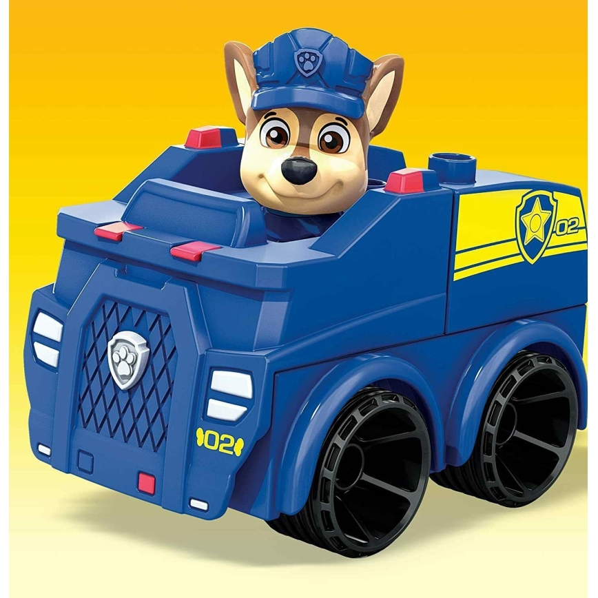Mega Bloks - Bouwpakket voor kinderen Paw patrol Chase's auto