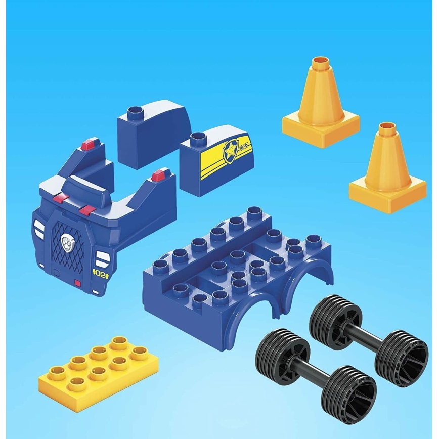 Mega Bloks - Bouwpakket voor kinderen Paw patrol Chase's auto