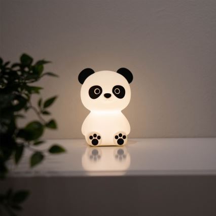MegaLight - LED RGB Dimbaar oplaadbaar kinder aanraken lamp PADDY PANDA LED/5V