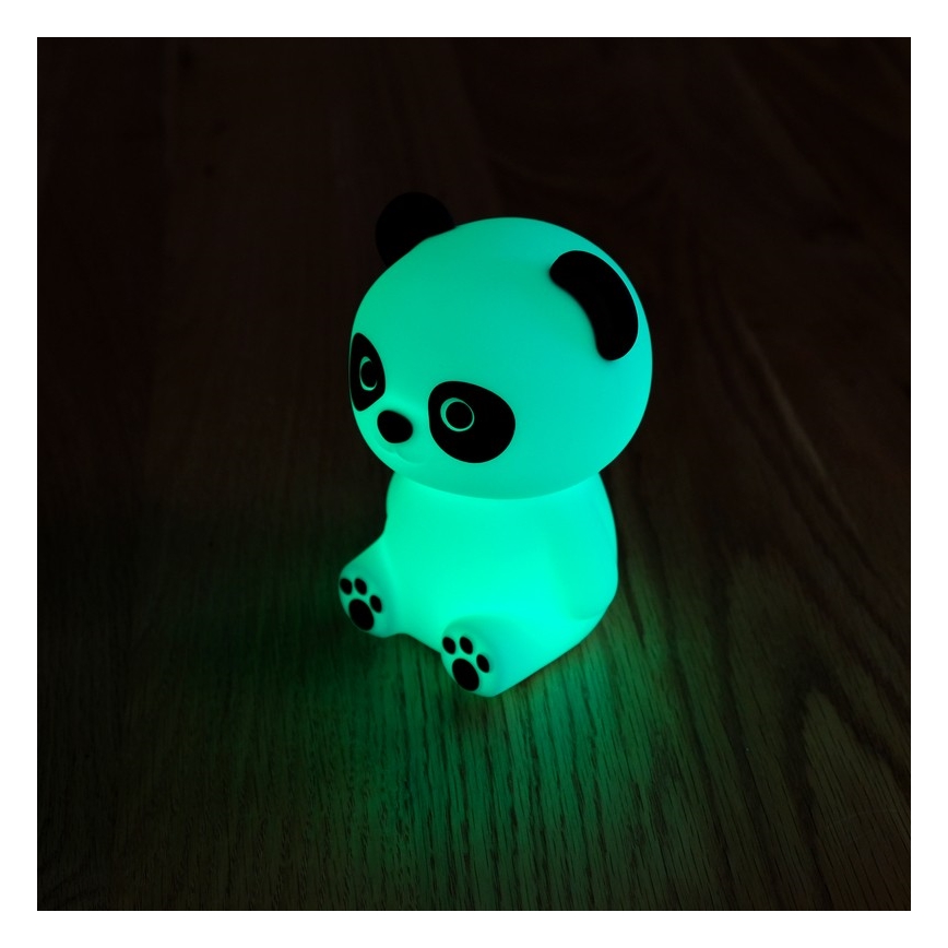 MegaLight - LED RGB Dimbaar oplaadbaar kinder aanraken lamp PADDY PANDA LED/5V