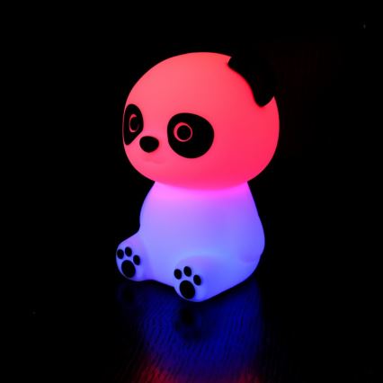 MegaLight - LED RGB Dimbaar oplaadbaar kinder aanraken lamp PADDY PANDA LED/5V
