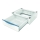 Meliconi 656112 - Tussenstuk voor wasmachine en droger met uittrekbare opberglade 28 l, wit