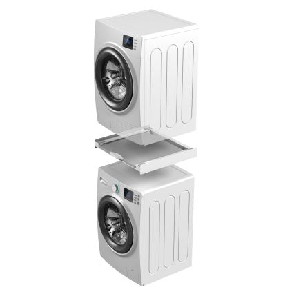 Meliconi 656114 - Tussenstuk voor wasmachine en droger 70 cm wit