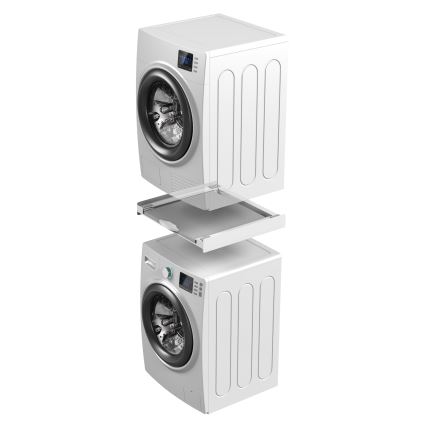 Meliconi 656114 - Tussenstuk voor wasmachine en droger 70 cm wit