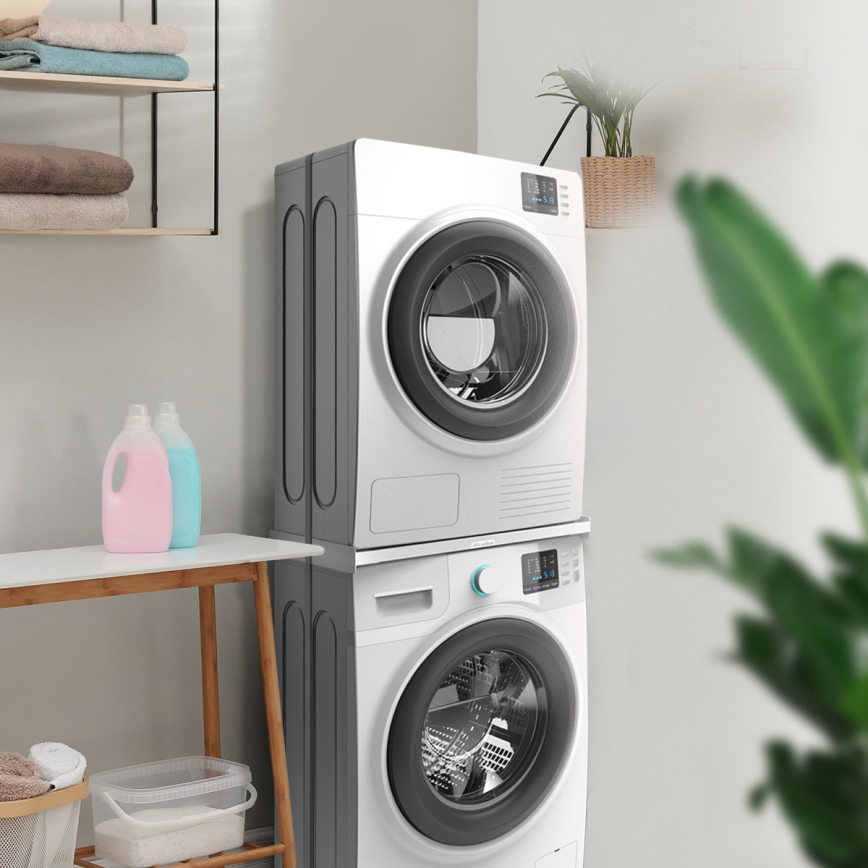 Meliconi 656116 - Tussenstuk voor wasmachine en droger 46 cm wit