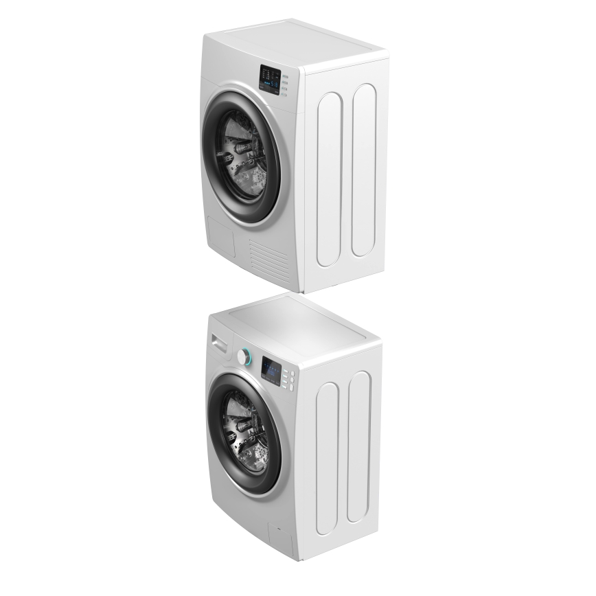 Meliconi 656116 - Tussenstuk voor wasmachine en droger 46 cm wit