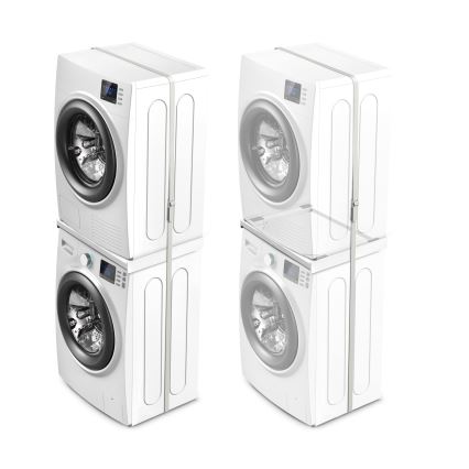 Meliconi 656116 - Tussenstuk voor wasmachine en droger 46 cm wit