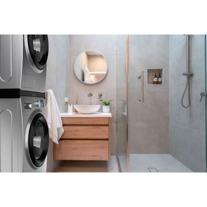 Meliconi 656138 - Tussenstuk voor wasmachine en wasdroger 70 cm zwart