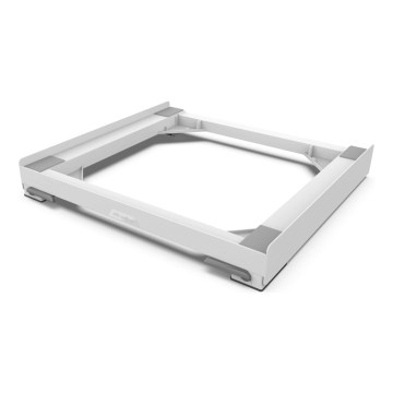 Meliconi 656146 - Trillingsdempende mat voor wasmachine met uitschuifbare wielen, 61 cm, wit