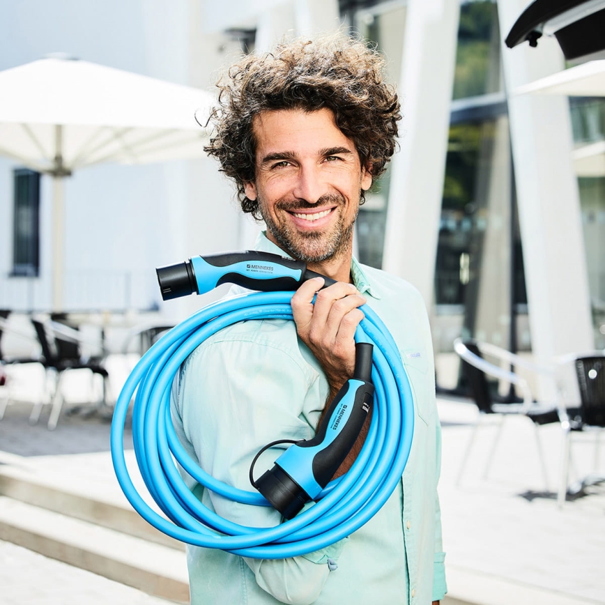 Mennekes - Oplaadkabel voor elektrische auto's type 2 4m 22kW 32A IP44